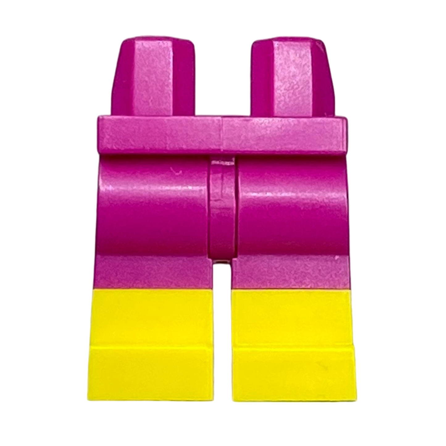 Magenta Legs with Molded Yellow Lower Legs / Boots