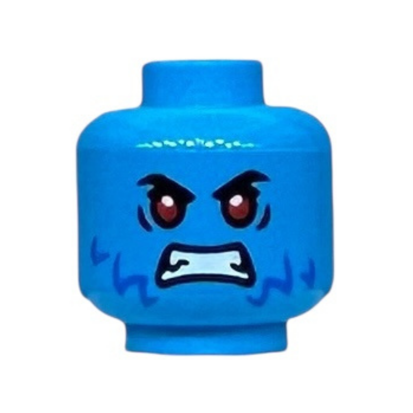 Smile with Bright Light Orange Eyes / Scowl with Red Eyes (Logan)