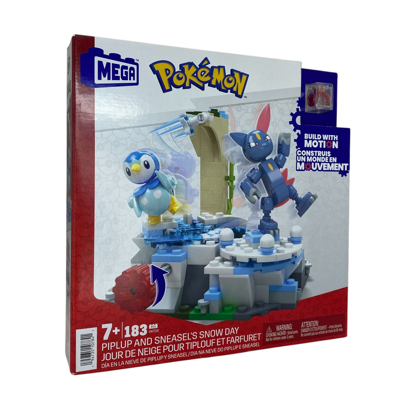 Piplup and Sneasel's Snow Day