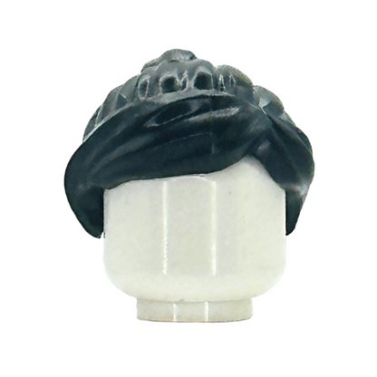 Ponytail and Swept Sideways Fringe