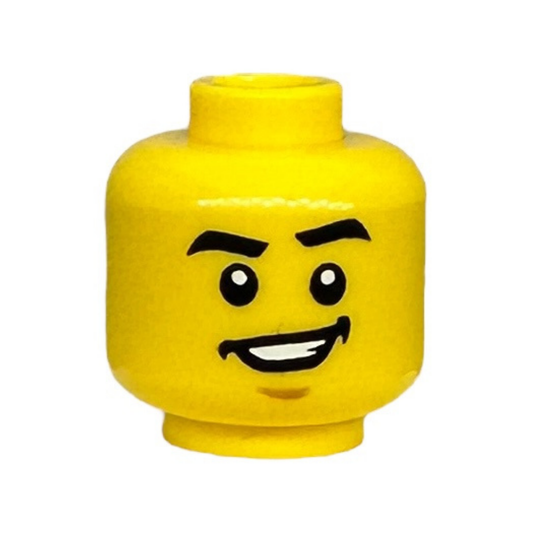 Wide Smile, Chin / Eyes Closed, Singing