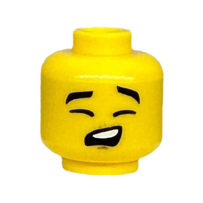 Wide Smile, Chin / Eyes Closed, Singing