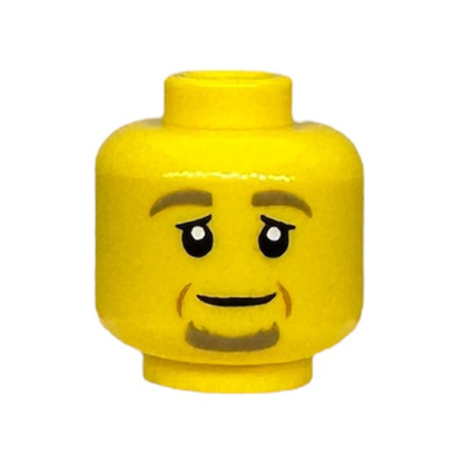 Goatee, Neutral / Laughing with Open Mouth and Closed Eyes