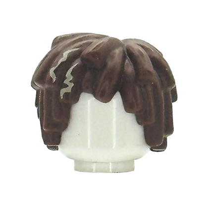 Short Layered Mop Top with Tan Streaks