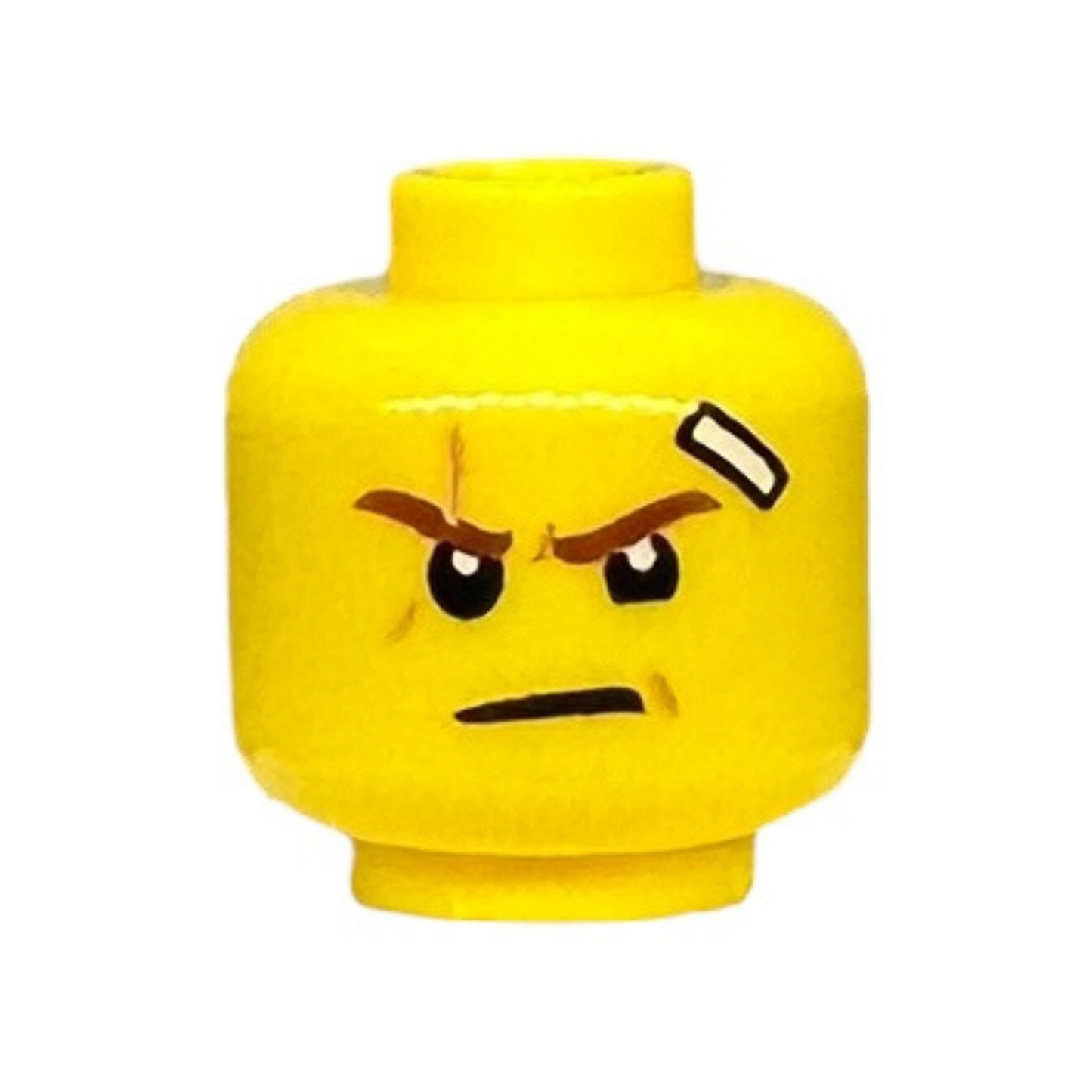 Scar, Bandage, Lopsided Grin with Teeth / Determined Pattern (Kai)