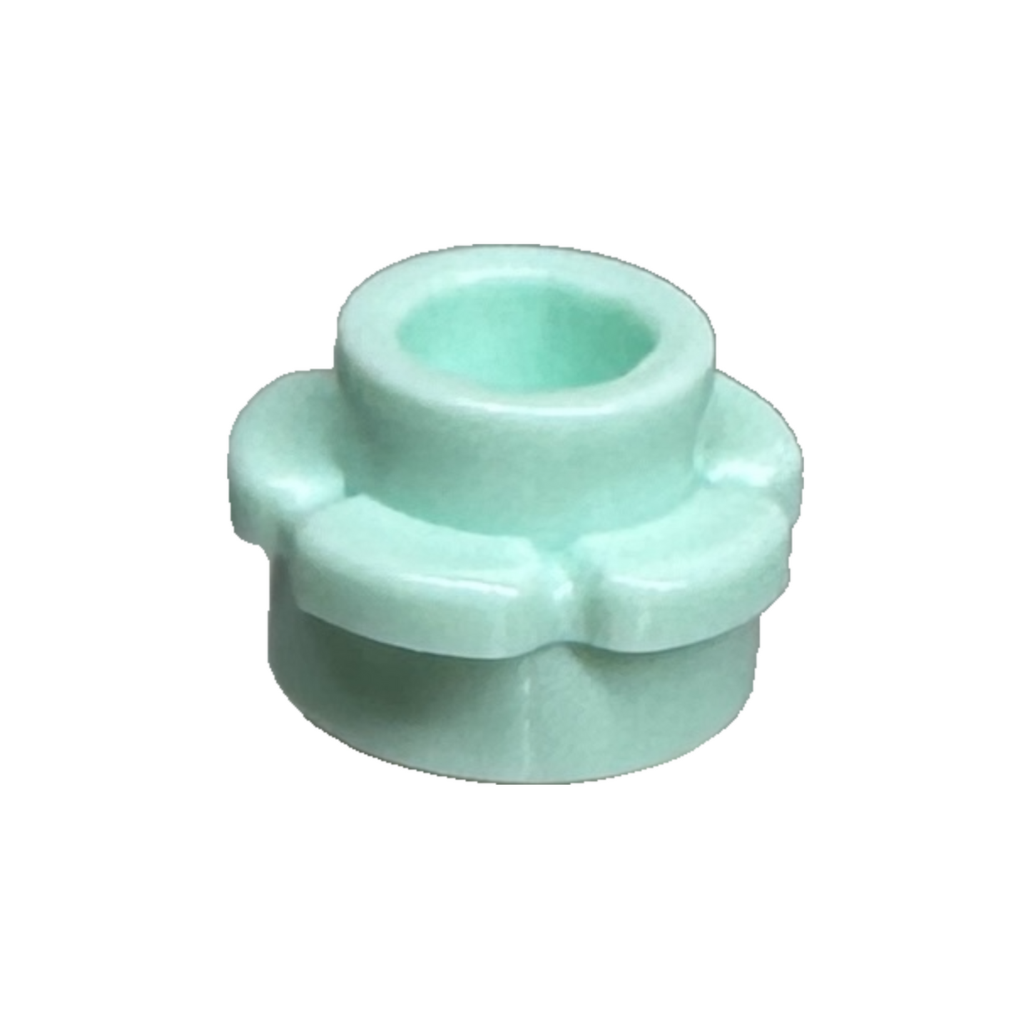 5 Petal Flower Edge Stud 1x1 Pack