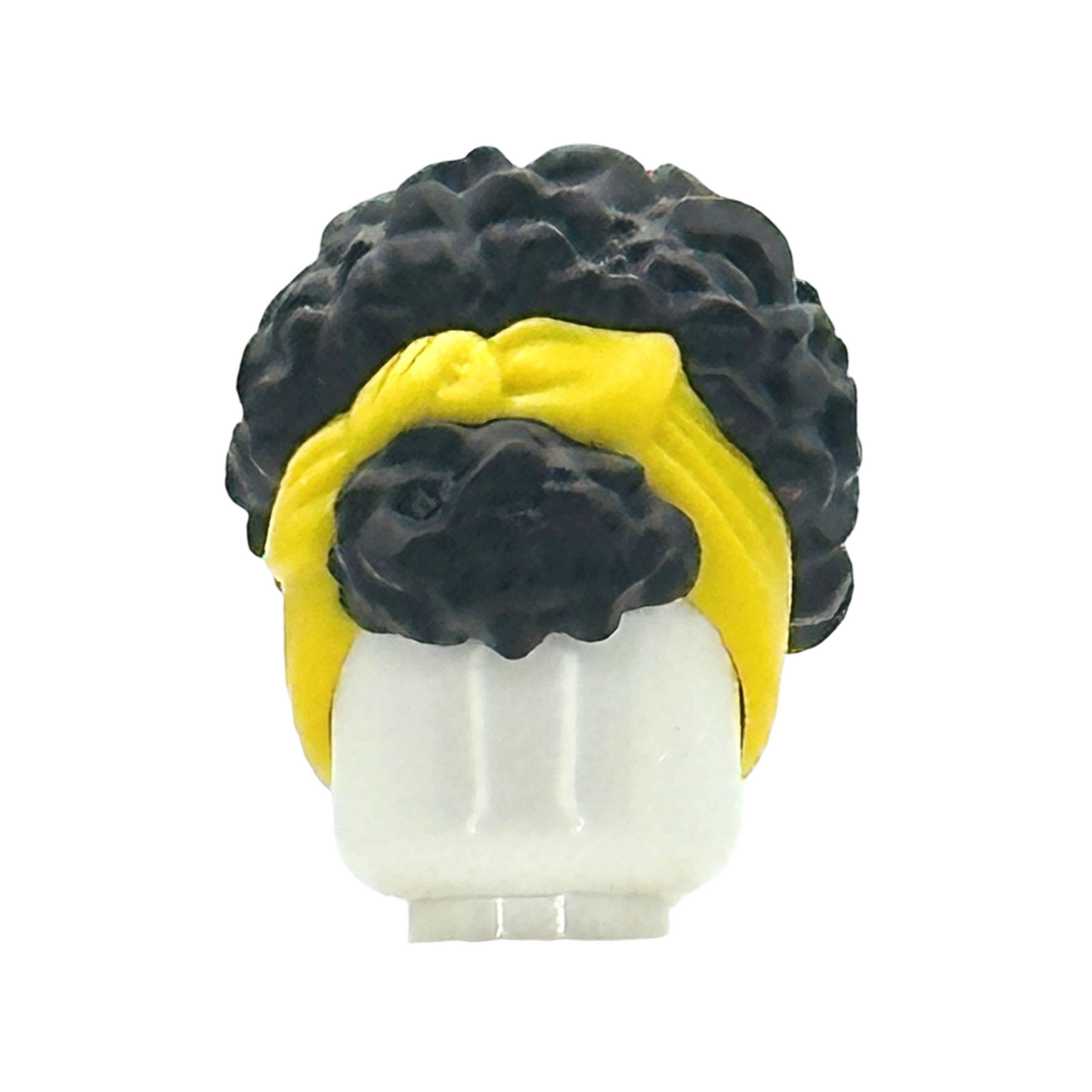 Coiled with Yellow Head Wrap