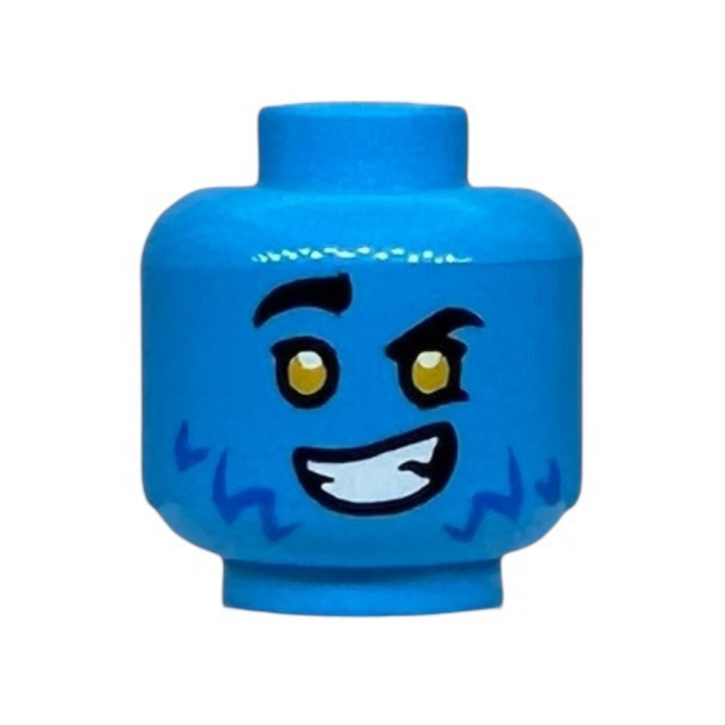 Smile with Bright Light Orange Eyes / Scowl with Red Eyes (Logan)