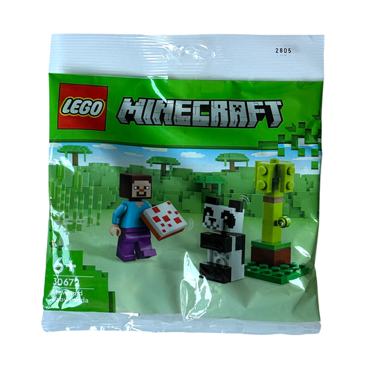 Steve and Baby Panda