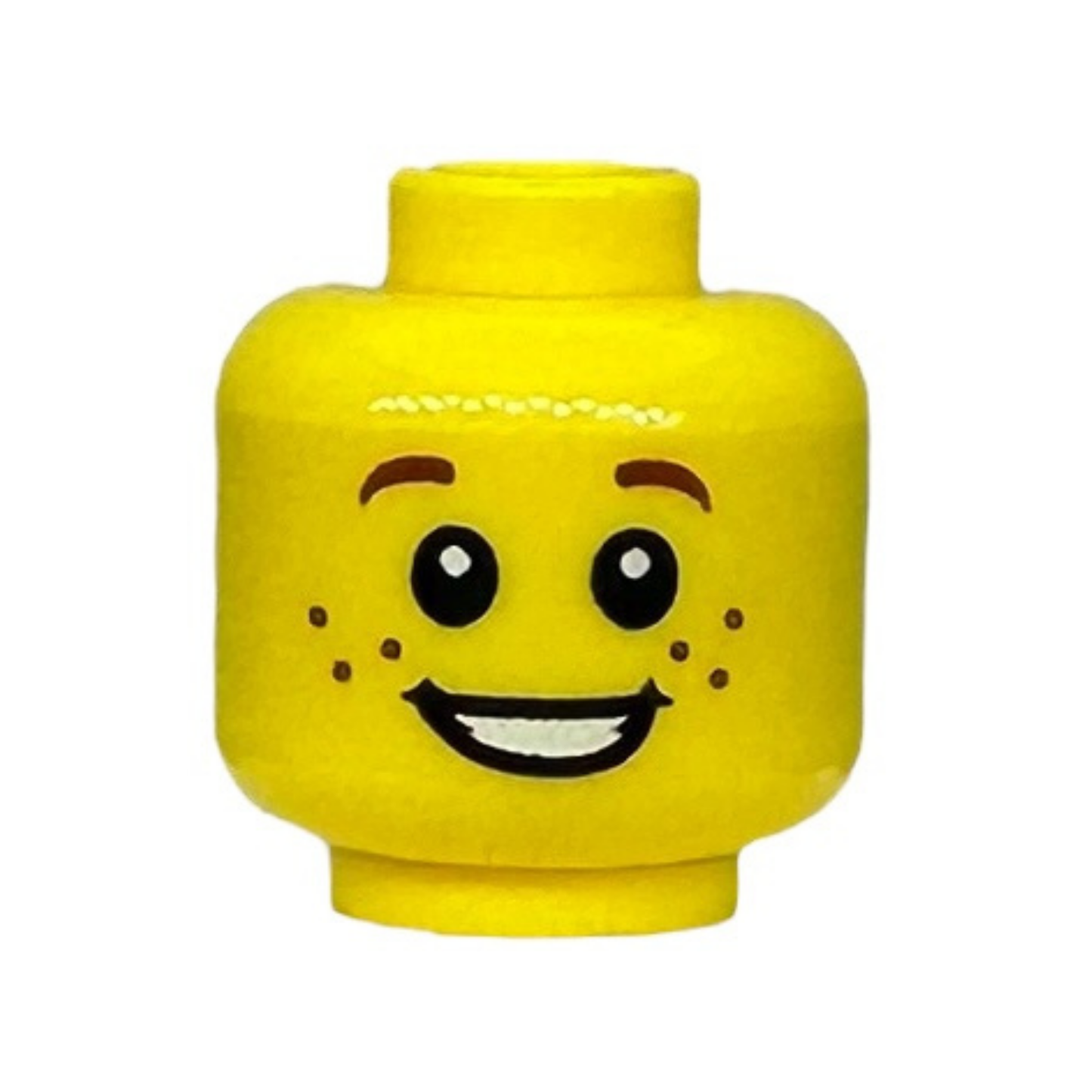 Child with Freckles, Open Mouth Smile